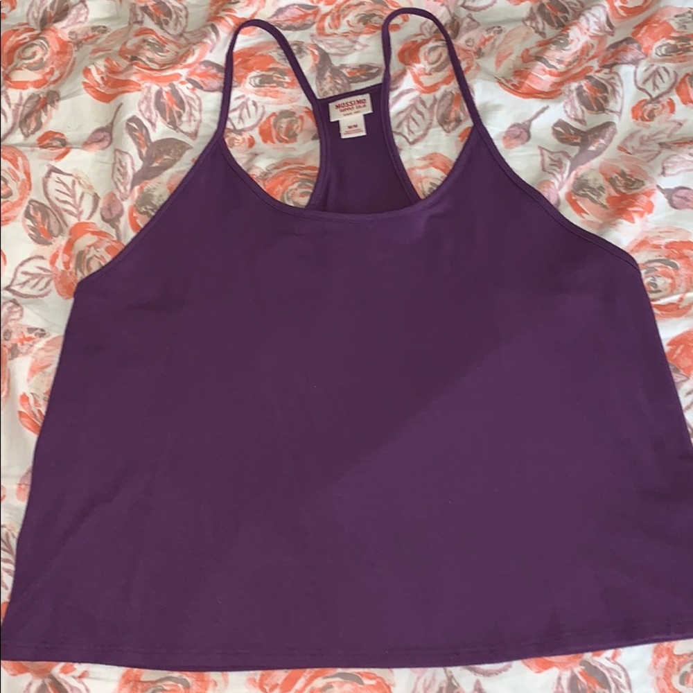 Purple tank top